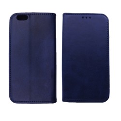 Leather Flip Cover with Internal Pocket for Apple iPhone 6G Blue Leather Flip Cover with Internal Pocket for Apple iPhone 6G Blue